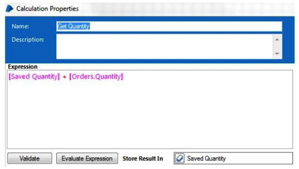 The Saved Quantity Data Item is configured as a number with the initial value 0. The Loop Orders stage is configured to loop through the Orders collection. The Get Quantity stage is configured as follows:   What will the data item Saved Quantity contain after the execution of the page? A)  4 B)  5 C)  10 D)  19