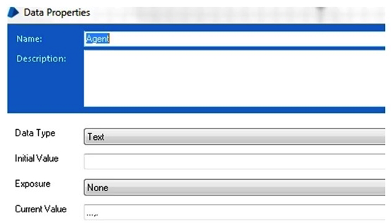 The 'Agent' field on the first row of the table below has been spied as a Region:   A Read Stage is using the 'Recognise Text' Data option to read some text from the Region. The result from the stage is shown in the following data item:   Which of the following could be a valid reason for this? A)  The application may not have been activated before the Read Stage was executed B)  The Font specified in the Read stage does not exist in the Blue Prism database C)  Font Smoothing has been switched off on the Robot PC D)  The Object is not attached the application