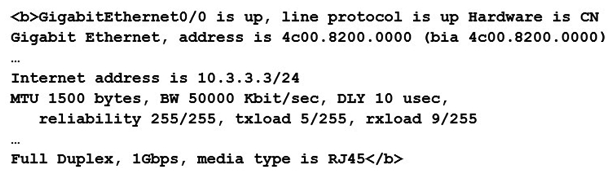 Refer to the exhibit.   An engineering team is analyzing the WAN connection for a site that has a 50 Mbps Ethernet circuit. Which technology should be used to keep the router from overrunning the carrier's 50 Mbps rate? A)  Access Control List B)  Shaping C)  Policing D)  Rate-Limit