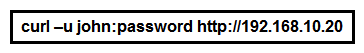   Refer to the exhibit. Which HTTP authentication mechanism is being used? A)  simple B)  basic C)  OAuth D)  token