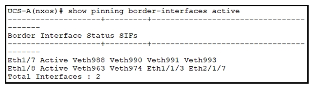   Refer to the exhibit. A network engineer traces the packet flow from the Veth991 of a blade server toward the core switch. The switch reports performance issues. What is the role of the interface Eth1/7? A)  IOM network interface B)  fabric interconnect uplink interface C)  IOM host interface D)  server interface