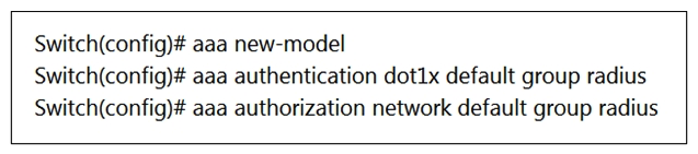 Refer to the exhibit.   A network engineer is configuring the switch to accept downloadable ACLs from a Cisco ISE server. Which two commands should be run to complete the configuration? (Choose two.)  A)  radius-server attribute 8 include-in-access-req B)  ip device tracking C)  dot1x system-auth-control D)  radius server vsa send authentication E)  aaa authorization auth-proxy default group radius