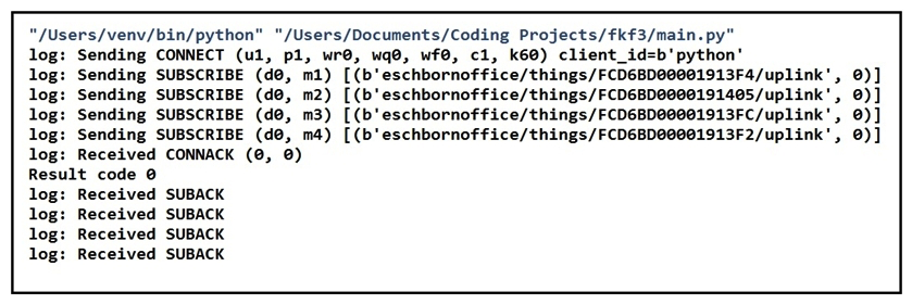   Refer to the exhibit. Which two statements about MQTT messaging are true? (Choose two.)  A)  Result code 5 means the connection is accepted; result code 0 means the connection is  refused, not authorized . B)  Redundant ClientIDs are supported by MQTT brokers. C)  MQTT does not support a  keep alive  functionality because it runs on top of TCP. D)  Result code 0 means the connection is accepted; result code 5 means the connection is  refused, not authorized . E)  Brokers can send the Last Will and Testament messages on behalf of the client.