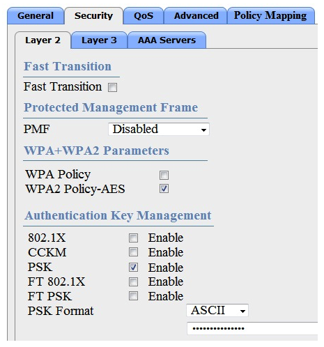 Refer to the exhibit.   Based on the configuration in this WLAN security setting, which method can a client use to authenticate to the network? A)  text string B)  username and password C)  RADIUS token D)  certificate
