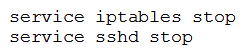 Ann, a security administrator, is conducting an assessment on a new firewall, which was placed at the perimeter of a network containing PII. Ann runs the following commands on a server (10.0.1.19)  behind the firewall:   From her own workstation (192.168.2.45)  outside the firewall, Ann then runs a port scan against the server and records the following packet capture of the port scan:   Connectivity to the server from outside the firewall worked as expected prior to executing these commands. Which of the following can be said about the new firewall? A)  It is correctly dropping all packets destined for the server. B)  It is not blocking or filtering any traffic to the server. C)  Iptables needs to be restarted. D)  The IDS functionality of the firewall is currently disabled.