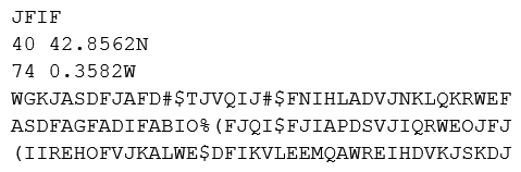 A security analyst is reviewing the following pseudo-output snippet after running the command less /tmp/file.tmp .   The information above was obtained from a public-facing website and used to identify military assets. Which of the following should be implemented to reduce the risk of a similar compromise? A)  Deploy a solution to sanitize geotagging information B)  Install software to wipe data remnants on servers C)  Enforce proper input validation on mission-critical software D)  Implement a digital watermarking solution