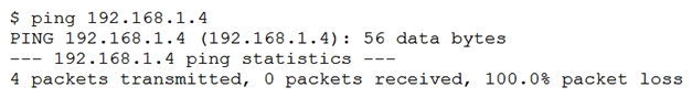 A security analyst is trying to determine if a host is active on a network. The analyst first attempts the following:   The analyst runs the following command next:   Which of the following would explain the difference in results? A)  ICMP is being blocked by a firewall. B)  The routing tables for ping and hping3 were different. The routing tables for ping and hping3 were different. C)  The original ping command needed root permission to execute. The original command needed root permission to execute. D)  hping3 is returning a false positive. is returning a false positive.