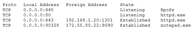 A technician is investigating a report of unusual behavior and slow performance on a company-owned laptop. The technician runs a command and reviews the following information:   Based on the above information, which of the following types of malware should the technician report? A)  Spyware B)  Rootkit C)  RAT D)  Logic bomb