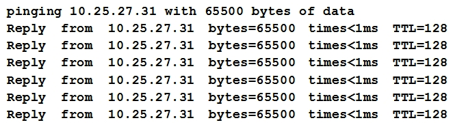 A security analyst monitors the syslog server and notices the following:   A)  Memory leak B)  Buffer overflow C)  Null pointer deference D)  Integer overflow