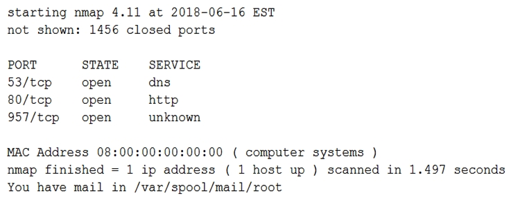 All users are reporting that they cannot connect to the SFTP server. The administrator runs a scan:   Which of the following would allow the administrator to fix the problem? A)  Allow SFTP connections on port 22 using /etc/sysconfig/iptables . Allow SFTP connections on port 22 using /etc/sysconfig/iptables . B)  Allow SFTP connections on port 20 and 21 using /etc/sysconfig/iptables . Allow SFTP connections on port 20 and 21 using C)  Allow SFTP connections on port 25 using /etc/sysconfig/iptables . Allow SFTP connections on port 25 using D)  Allow SFTP connections on port 1456 using /etc/sysconfig/iptables . Allow SFTP connections on port 1456 using