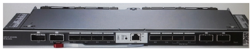 Refer to the exhibit.   A Synergy integrator needs to establish the module cluster links between two master modules, as shown. Which ports can the integrator use for the module cluster links? A)  1 and 2 B)  3 and 4 C)  5 and 6 D)  7 and 8