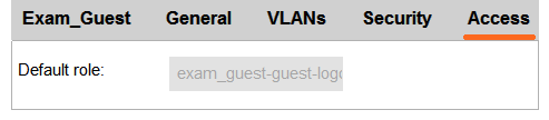 <strong>Refer to the exhibits. Exhibit 1   Exhibit 2   Exhibit 3   A network administrator creates a guest WLAN on an Aruba Mobility Manager (MM). The exhibits show some of the settings for the WLAN. The administrator does not change the policies for those roles. How does the firewall control guest clients when they first connect to the WLAN?</strong> A) It permits them to send any DHCP traffic and DNS and web traffic to the Internet. It redirects web traffic destined to the private network to a login portal. B) It does not permit them to send any traffic until they are authenticated. C) It permits them to send any DHCP and DNS traffic, and it redirects all web traffic to a login portal. D) It permits them to send any DHCP and RADIUS traffic. It redirects all web traffic destined to the Internet to a login portal and drops web traffic destined to the private network. <div style=padding-top: 35px> 