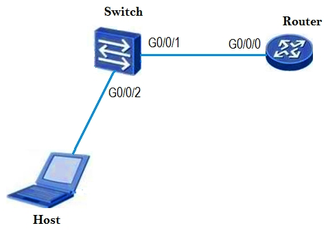Refer to the graphic.   The host has a problem establishing a telnet connection with the router attached to interface G0/0/0. Which of the following steps can be used to help the administrator identify the problem? (Choose two)  A)  Check whether the host has configured the gateway IP address. B)  Check whether the switch has configured the gateway IP address. C)  Use the ping tool to check connectivity between host and router. D)  Check the telnet server configuration is right on the router.