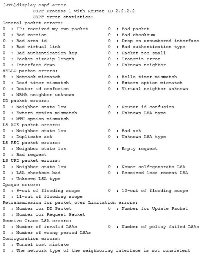 Exhibit:   Based on the DSCP field (first 6 bits of the ToS field) , packets can be classified into how many types? A)  4 B)  8 C)  16 D)  64