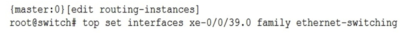   Which statement is true about the command shown in the exhibit? A)  There needs to be a ; after top for the command to be accepted as a valid command. There needs to be a ; after top for the command to be accepted as a valid command. B)  Only top should be used, no other options are allowed on the same line. Only should be used, no other options are allowed on the same line. C)  The command shown in the exhibit would be accepted as a valid command. D)  If you replace top with up command, it becomes valid. If you replace with up command, it becomes valid.