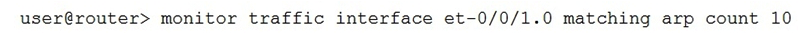   Referring to the exhibit, which parameter at the end of the command would provide information for troubleshooting purposes? A)  no-timestamp B)  extensive C)  print-ascii D)  no-resolve