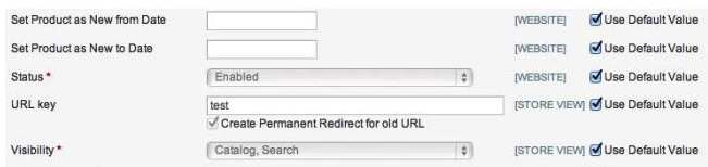   The checkbox  Use default value  is checked and the corresponding input field is disabled, as shown in the graphic above. How does Magento represent this state in the corresponding EAV value tables? A)  no row with a value for this store view and a row with value NULL for default B)  no row with a value for this store view and a row with any value for default C)  a row with value NULL for this store view and a row with value NULL for default D)  a row with value NULL for this store view and a row with any value for default E)  no row with a value for this store view and no row with a value for default