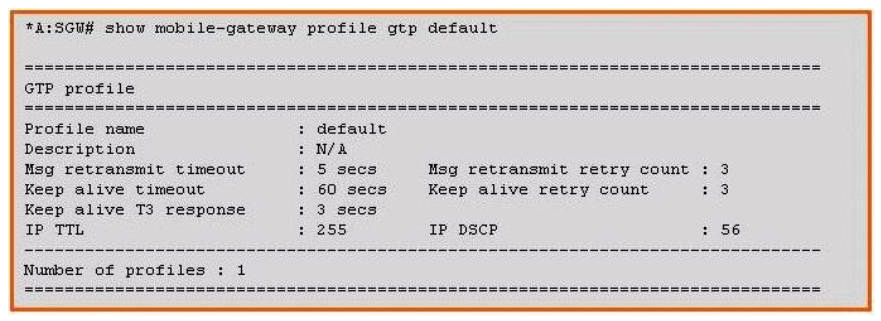 Based on the information shown in the exhibit, which of the following is the time interval used by the SGW to retransmit a GTP signaling message?   A)  3 seconds B)  5 seconds C)  6 seconds D)  60 seconds E)  90 seconds