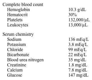 A 43-year-old man with alcoholic pancreatitis is brought to the intensive care unit with acute respiratory failure.  His chest x-ray shows bilateral alveolar opacities.  His trachea is cannulated and low-tidal volume mechanical ventilation is initiated.  Imipenem/cilastatin is continued for necrotizing pancreatitis.  Three days later, his oxygen requirement has decreased and his chest x-ray shows improvement. His temperature is 37.8 C (100 F) , blood pressure is 134/72 mm Hg, and pulse is 86/min.  The patient's pulse oximetry shows 100% on assist control mode with tidal volumes of 470 mL, respirations of 18/min, fraction of inspired oxygen of 50%, and positive-end expiratory pressure of 5 cm H<sub>2</sub>0.  He is not on vasopressor agents.  His urine output over the last 6 hours is 50 mL/hr. Laboratory results are as follows:   After successful completion of a spontaneous breathing trial, the patient is extubated and placed on nasal cannula oxygen.  Five hours later, he complains of shortness of breath.  He appears to be in respiratory distress and uses accessory muscles of respiration.  His blood pressure is 157/99 mm Hg and his pulse is 122/min.  His respiratory rate is 36/min and was 28/min 2 hours earlier.  His oxygen saturation is 86% on 50% face mask oxygen.  Chest examination shows decreased breath sounds at the right base and bilateral coarse rhonchi. Which of the following is the most appropriate next step in management? A) Adequate deep airway suctioning B) Endotracheal intubation and mechanical ventilation C) Intravenous loop diuretics and 100% face mask oxygen D) Intravenous morphine and nitrates E) Noninvasive positive-pressure ventilation