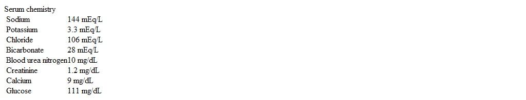 A 35-year-old woman comes to the office due to fatigue and difficulty lifting heavy objects over the last several months.  She has gained approximately 9.1 kg (20 lb)  during the past year.  The patient also reports easy bruising with minimal trauma.  Medical history is unremarkable, and her only medication is a combined estrogen/progestin oral contraceptive.  She does not use tobacco, alcohol, or illicit drugs.  The patient lives with her boyfriend and has no children.  She is employed as a secretary at a dental office. Blood pressure is 160/100 mm Hg and pulse is 80/min.  BMI is 29 kg/m<sup>2</sup>.  Examination shows facial plethora and excessive fat deposition in the supraclavicular and posterior neck regions.  Skin examination shows excessive terminal hair on the face and lower abdomen. Laboratory results are as follows:   Which of the following tests is the best next step in establishing this patient's diagnosis? A) ACTH level B) Cortisol level at 8:00 AM C) Late-night salivary cortisol D) MRI of the pituitary gland E) Overnight 1-mg dexamethasone suppression test