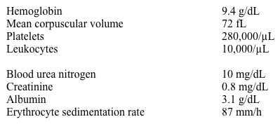 A 36-year-old man with a 3-year history of celiac disease comes to the physician with fatigue, low-grade fevers, abdominal pain, and diarrhea for 3 months.  He was symptom free for 2 years when he followed a strict gluten-free diet.  However, in the past year, he developed symptoms twice due to poor dietary compliance.  The patient's other medical problems include type I diabetes mellitus and depression.  His father died of colon cancer at age 55.  His mother has diabetes, and a sister has celiac disease. His temperature is 38.3° C (101° F) , blood pressure is 110/80 mm Hg, and pulse is 80/min.  The abdomen is soft but tender in the periumbilical area.  There is no rebound tenderness or rigidity.  Rectal examination shows dark stools positive for blood. Laboratory results are as follows:   Which of the following is the most likely cause of this patient's current symptoms? A) Clostridium perfringens infection B) Dietary noncompliance C) Intestinal lymphoma D) Pancreatic insufficiency E) Refractory celiac sprue