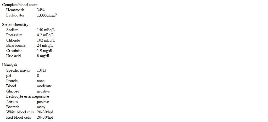 A 36-year-old woman comes to the office due to recurrent dysuria.  She also has had dull pain in her right flank and cloudy urine that contains blood.  The patient has a history of recurrent urinary tract infections since becoming sexually active in high school.  Over the last year, she has had 3 infections accompanied by fever.  Her last urine culture grew Klebsiella pneumoniae.  The patient is in a monogamous relationship.  For contraception, she uses a diaphragm or her partner uses a condom, both with spermicidal coatings. Temperature is 38.1 C (100.6 F) , blood pressure is 114/70 mm Hg, and pulse is 95/min.  The abdomen is soft and nontender.  Mild right costovertebral angle tenderness is present on percussion. Laboratory results are as follows:   Which of the following would most likely treat the underlying cause of this patient's recurrent condition? A) Discontinuation of spermicides B) High-volume fluid intake and allopurinol C) Postcoital antibiotic prophylaxis D) Stone-removal procedure E) Urinary alkalization