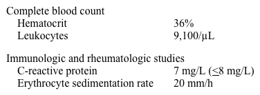 A 65-year-old man comes to the physician to follow up polymyalgia rheumatica with giant cell arteritis.  He was started on 60 mg/day of prednisone 6 weeks ago and has been tapered to 20 mg/day.  The patient has been taking 1,200 mg/day of supplemental calcium as well as 800 IU/day of vitamin D.  He has no visual symptoms.  His morning shoulder stiffness and aches have dissipated, and he feels well overall.  Blood pressure is 136/84 mm Hg and pulse is 72/min.  His weight is 77 kg (169.4 lb) , an increase from 72 kg (158.4 lb)  2 months ago.  The patient has no temporal artery tenderness.  The remainder of his physical examination is within normal limits.  Laboratory results are as follows:   Dual-energy x-ray absorptiometry reveals a T-score of −1.3 at the lumbar spine and −1.2 at the femoral neck.  Which of the following is the best next step in preventing fragility fractures in this patient? A) Calcitonin B) Daily weight-bearing exercises C) Denosumab D) Repeat dual-energy x-ray absorptiometry in 6-12 months E) Risedronate