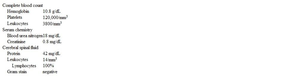 A 32-year-old woman is brought to the emergency department by her husband after having an episode of generalized tonic-clonic seizure 30 minutes ago.  The patient was watching television when she suddenly started convulsing.  The seizure stopped spontaneously after a minute, but she has been lethargic and confused since then.  She has no prior history of seizures.  According to her husband, the patient has had headaches, fatigue, and irritability for the past 2-3 weeks.  She has also had several episodes of pain in her hand joints and wrists, which she attributed to an increased workload as a restaurant chef.  The patient has no significant medical history, recent travel, or sick contacts.  The only medication she takes is an oral contraceptive.  Temperature is 38.1 C (100.5 F) , blood pressure is 130/80 mm Hg, pulse is 89/min, and respirations are 12/min.  The patient is lethargic but follows instructions.  She has an erythematous rash involving both cheeks.  There is no tongue laceration, but small oral mucosal ulcers are present.  The neck is supple, and other signs of meningeal irritation are negative.  Neurological examination shows normal muscle strength and deep tendon reflexes.  There is mild swelling and tenderness of the hand joints.  Laboratory results are as follows:   A noncontrast CT scan of the head is unremarkable.  Which of the following is the most likely diagnosis for this patient? A) Cerebral vein thrombosis B) Disseminated gonococcemia C) Herpes simplex encephalitis D) Hyperthyroidism E) Parvovirus infection F) Rheumatoid arthritis G) Systemic lupus erythematosus