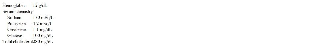 A 26-year-old woman comes to the office for a routine visit 6 months after the birth of her first child.  Her pregnancy and vaginal delivery were uneventful and her infant is healthy; she breastfed for the first 5 months.  The patient reports that during the first 2-3 months after childbirth she had excessive anxiety and worried frequently about her newborn daughter.  She also felt unusually fatigued and irritable, which has worsened over the last several weeks.  The patient has also experienced constipation, but her appetite is normal and she has gained 2.5 kg (5.5 lb)  in the last 3 months.  Blood pressure is 130/90 mm Hg and pulse is 60/min.  Heart and lung sounds are normal.  Mild bilateral lower extremity edema is present.  Laboratory results are as follows:   Which of the following is the best next step in management of this patient? A) Cognitive-behavioral therapy B) Echocardiography C) Exercise and dietary modification D) Morning serum cortisol E) Thyroid function studies