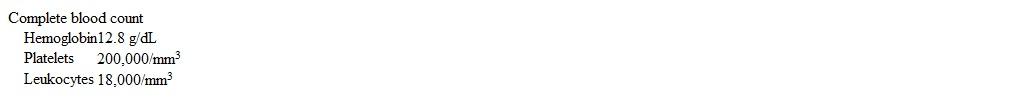 A 6-year-old boy is brought to the office due to eyelid swelling.  His mother noted a mosquito bite below his left lower eyelid 2 days ago.  He developed mild swelling and redness of the lid yesterday and awoke today with his left eye swollen shut.  He had a fever this morning that was relieved with acetaminophen.  The patient has also had decreased energy and took naps after breakfast and lunch yesterday, which was unusual.  Temperature is 38.3 C (101 F) .  The left lower eyelid is erythematous, edematous, and tender to palpation.  Visual acuity is 20/20 in both eyes.  The pupils are equal, round, and reactive.  There is limited left eye adduction; the right eye has a normal range of motion.  Laboratory results are as follows:   Which of the following is the most concerning finding in this patient? A) Eyelid edema B) Eyelid erythema C) Fever D) Leukocytosis E) Ophthalmoplegia