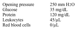 A 38-year-old woman comes to the emergency department with a 2-week history of worsening headaches and low-grade fever.  She has no weakness or sensory loss.  The patient has lost a significant amount of weight over the last 6 months.  Her temperature is 38.1 C (100.5 F) , blood pressure is 115/70 mm Hg, pulse is 100/min, and respirations are 14/min.  BMI is 18.7 kg/m<sup>2</sup>.  The patient has neck stiffness and cervical lymphadenopathy.  Oropharyngeal examination shows thrush.  The neurologic examination is nonfocal, and fundoscopy is within normal limits.  CT scan of the head without contrast is normal.  Lumbar puncture is performed and results of cerebrospinal fluid analysis are as follows:   Cerebrospinal fluid fungal stain shows encapsulated yeast.  Which of the following is the most appropriate next step in management of this patient? A) Amphotericin plus flucytosine B) Griseofulvin C) HIV testing and antiretroviral therapy D) Itraconazole E) Sulfadiazine-pyrimethamine