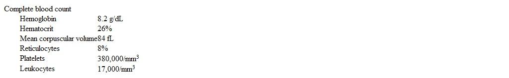 An 8-year-old boy is brought to the office for evaluation of bilateral leg and back pain.  His pain started yesterday and has gradually worsened.  He has had no relief with ibuprofen, acetaminophen, and warm packs.  The patient's medical history is notable for sickle cell disease, and he has had 5 prior hospitalizations for similar pain episodes in his back and legs.  Hydroxyurea has been prescribed, but the prescription has not been filled due to lack of insurance.  Temperature is 37.2 C (99 F) , blood pressure is 110/70 mm Hg, pulse is 132/min, and respirations are 20/min.  Physical examination shows an uncomfortable-appearing boy with conjunctival pallor.  Palpation of the bilateral legs and back shows tenderness, although no erythema or swelling is noted.  Laboratory results are as follows:   What finding is most likely to be present on this patient's peripheral smear? A) Basophilic stippling B) Bite cells C) Heinz bodies D) Helmet cells E) Howell-Jolly bodies