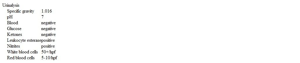 A 4-year-old girl is brought to the office due to painful urination.  For the past 2 days, the patient has cried during urination; only a small amount comes out each time.  She has no vomiting, nausea, or fever.  Medical history is unremarkable except for functional constipation since starting day care at age 2 and 3 episodes of cystitis in the past year.  The patient completed a 3-day course of trimethoprim-sulfamethoxazole 6 weeks ago for the prior episode of cystitis.  Temperature is 37.2 C (99 F) , blood pressure is 98/56 mm Hg, and pulse is 110/min.  On examination, the patient is not in acute distress.  The suprapubic region is moderately tender to palpation.  There is no back pain.  Genitalia are normal.  Anal fissures are present at the 12 o'clock and 2 o'clock positions.  Rectal examination shows normal tone and hard stool in the rectal vault.  Urinalysis results are as follows:   Urine culture shows 100,000 colonies of Escherichia coli.  Which of the following most likely contributed to this patient's current illness? A) Inadequate treatment of prior infection B) Primary immunodeficiency C) Sexual abuse D) Urinary stasis E) Vesicoureteral reflux