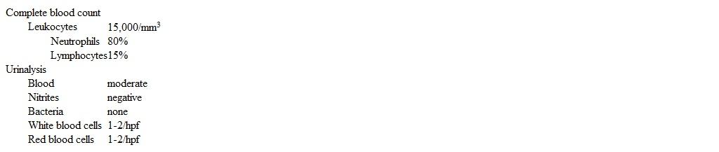 A 75-year-old hospitalized woman with a history of Alzheimer dementia is evaluated due to labile blood pressure and worsening agitation.  The patient was admitted 4 days ago for right hip replacement after a traumatic fall and hip fracture.  Her immediate postoperative course was complicated by agitation, and she was treated with haloperidol.  Despite treatment, the patient continues to be agitated and confused.  Today, her systolic blood pressure has measured between 120 and 170 mm Hg.  Temperature is 38.7 C (101.6 F) , pulse is 120/min, and respirations are 22/min.  Pulse oximetry is 97% on room air.  On mental status examination, the patient is not oriented to place or person.  She is drooling and diaphoretic.  Heart and lungs are normal.  The abdomen is soft and nontender.  The operative site is clean and dry.  Muscle tone is increased in both the upper and the lower extremities.  Tremor is present.  Deep tendon reflexes are 2+.  Babinski sign is absent.  Laboratory results are as follows:   Which of the following is the most likely explanation for this patient's symptoms? A) Anesthetic-triggered hypermetabolic crisis B) Excessive catecholamine production by a tumor C) Decreased central dopaminergic activity D) Infection-induced hyperarousal E) Ischemic infarction of the cerebellum