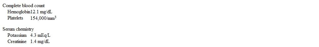 A 32-year-old woman at 14 weeks gestation comes to the office for an initial prenatal care visit.  She has had no headaches, chest pain, abdominal pain, or lower extremity swelling.  Medical history is significant for type 1 diabetes mellitus managed with multiple daily insulin injections.  Blood pressure is 154/94 mm Hg and pulse is 86/min.  Fetal heart tones are 152/min on Doppler ultrasonography.  Laboratory results are as follows:   Urinalysis reveals 2+ protein but no red or white blood cells.  Which of the following is the most likely direct cause of this patient's proteinuria? A) Diabetic nephropathy B) Gestational hypertension C) Physiologic changes of pregnancy D) Preeclampsia E) Renal artery stenosis