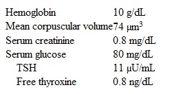A 25-year-old man comes to the office for follow-up.  The patient was diagnosed with Graves disease 12 months ago during an evaluation for diarrhea, tremor, and palpitations.  He received radioiodine therapy and required initiation of levothyroxine due to iatrogenic hypothyroidism.  The patient reports that most of his symptoms have improved with treatment, but he still has occasional diarrhea and fatigue.  In addition, his serum TSH levels have remained elevated despite escalating dosages of levothyroxine.  The patient takes no other medications and does not use tobacco, alcohol, or illicit drugs.  Blood pressure is 130/90 mm Hg and pulse is 64/min.  The thyroid is not palpable and skin is mildly dry; otherwise, physical examination is unremarkable.  Laboratory results are as follows:   Stool occult blood test is negative.  Which of the following is the best next step in management of this patient? A) Change levothyroxine to liothyronine B) Check serologies for celiac disease C) Obtain thyroid uptake scan for ectopic tissue D) Order MRI of the pituitary E) Repeat radioiodine treatment