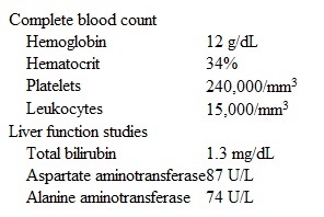 A 17-year-old girl comes to the office for evaluation of a generalized rash.  The rash was present when she woke up this morning and does not feel painful or itchy.  For the past 10 days, the patient has had a sore throat, fever, fatigue, and body aches.  She had a bottle of amoxicillin from a recent episode of pharyngitis and took a few pills this week, but the symptoms did not resolve.  Her only medical problem was major depression, which resolved with behavioral therapy 3 years ago.  She is sexually active and takes oral contraceptive pills.  The patient takes no other medications.  She does not use tobacco, alcohol, or illicit drugs.  Temperature is 38 C (100.4 F) , blood pressure is 110/76 mm Hg, pulse is 88/min, and respirations are 16/min.  Physical examination demonstrates an awake but tired-appearing adolescent.  There is no rhinorrhea, tympanic membranes are clear, and tonsils are enlarged and erythematous with white exudate bilaterally.  There is tender cervical lymphadenopathy but no neck stiffness.  S1 and S2 are normal.  Lungs are clear to auscultation bilaterally.  The abdomen is soft and nontender with mild hepatosplenomegaly.  A diffuse, erythematous, blanching, maculopapular rash is seen on the chest, abdomen, and extremities.  Laboratory results are as follows:   In addition to discontinuing antibiotics, which of the following is the most appropriate management for this patient's rash? A) Administer intravenous immunoglobulin B) Begin corticosteroids C) Observe D) Obtain skin biopsy E) Switch to different class of antibiotic