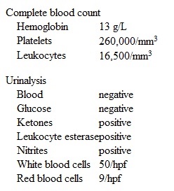 A 3-year-old girl is brought to the emergency department due to pain and fever.  Two days ago, she developed mild abdominal and back pain.  Her fever began yesterday morning and reached a maximum of 40.1 C (104.2 F)  last night.  Over the last 8 hours, she had 6 episodes of emesis but has since tolerated a few sips of water.  The girl has a history of constipation since the start of toilet training at age 2 and has  pellet-like  stools once a week.  She has frequent urinary accidents during the day and night.  She takes no medications and has no other medical problems.  Immunizations are up to date.  Temperature is 40 C (104 F) , blood pressure is 90/60 mm Hg, pulse is 110/min, and respirations are 20/min.  Physical examination shows a tired-appearing girl with dry mucous membranes.  She has right costovertebral tenderness.  The abdomen is soft, nontender, and nondistended.  The remainder of the examination is unremarkable.  Laboratory results are as follows:   A 20-mL/kg normal saline bolus is administered.  The patient has another episode of emesis and an additional void in the emergency department. The patient is admitted to the hospital, and intravenous antibiotics are started.  Urine culture is positive for pansensitive Escherichia coli.  Blood culture is negative.  After 48 hours, the patient is tolerating oral fluids and is afebrile.  The patient is discharged from the hospital on oral antibiotics.  Which of the following should be recommended to prevent recurrence of this patient's infection?  A) Enuresis alarm therapy  B) Laxative therapy  C) No treatment is recommended  D) Prophylactic antibiotic therapy  E) Repeat urine culture