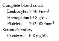 A 40-year-old woman is brought to the emergency department by paramedics after a motor vehicle collision.  She was driving and wearing a seatbelt when her car was hit by another vehicle from the opposite direction.  Her car went off the road and hit a tree.  When paramedics arrived at the scene, the patient was noted to have an open femur fracture but was alert and oriented.  Her medical issues include hyperlipidemia and mitral valve prolapse with mild regurgitation.  She takes no medications.  The patient undergoes open reduction and internal fixation of the femur fracture.  She receives intravenous fluids and pain control postoperatively.  The next morning she experiences left-sided chest discomfort and shortness of breath.  Temperature is 37.6 C (99.7 F) , blood pressure is 120/70 mm Hg, pulse is 100/min, and respirations are 30/min.  Pulse oximetry shows 84% on room air.  Physical examination reveals an area of tenderness over the left chest wall where the seatbelt was placed.  On pulmonary examination, the patient has rales over the left upper lung.  A 2/6 holosystolic murmur is present over the cardiac apex.  Laboratory results are as follows:   ECG shows sinus tachycardia with no ST-segment or T-wave changes.  Chest x-ray shows irregular opacification predominantly of the left upper lung. Adequate pain control and supplemental oxygen by nasal cannula is provided and the patient's respiratory distress improves.  Pulse oximetry shows 96% on 3 L/min supplemental oxygen.  Which of the following is the best next step in management of this patient? A) Fluid restriction and intravenous diuretics B) Intravenous antibiotics C) Noninvasive positive pressure ventilation D) Supportive care only E) Therapeutic dose heparin infusion