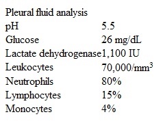 <strong>A 30-month-old boy is admitted to the hospital due to a 3-day history of fever, cough, and dyspnea. He has a history of recurrent infections, including 4 episodes of cervical lymphadenitis that responded slowly to treatment with clindamycin. Temperature is 38.2 C (100.8 F), blood pressure is 90/60 mm Hg, pulse is 100/min, and respirations are 30/min. The anterior cervical lymph nodes are palpated bilaterally with several firm, 1- to 1.5-cm nodes that are nontender, nonfluctuant, and without overlying erythema. Breath sounds are diminished at the left lower lung base. The abdomen is soft, nontender, and nondistended without hepatosplenomegaly. A chest x-ray reveals a patchy infiltrate in the left lower lobe and a moderately sized pleural effusion. A chest tube is placed, and cloudy fluid is obtained. Laboratory results are as follows: Microscopy of pleural fluid shows numerous, intact gram-negative rods within neutrophils; cultures ultimately grow Burkholderia cepacia. The patient's condition improves with appropriate treatment. Which of the following is most appropriate for infection prophylaxis for this patient?</strong> A)Azithromycin and palivizumab B)Granulocyte colony-stimulating factor C)Intravenous immunoglobulin D)Trimethoprim-sulfamethoxazole and itraconazole