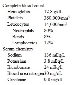 A 54-year-old man comes to the emergency department due to worsening epigastric and retrosternal chest pain, nausea, and vomiting.  The patient started having severe nausea, retching, and forceful vomiting after eating some spicy food and consuming a small amount of alcohol with dinner several hours ago.  The vomitus contained ingested food particles, but the most recent episode included a small amount of bright red blood.  The pain has progressively worsened, and he now has pain while swallowing and mild shortness of breath.  The patient has had dyspeptic symptoms in the past, which he self-treated with over-the-counter antacids.  He does not use tobacco or illicit drugs.  He appears pale, diaphoretic, and in moderate distress.  Temperature is 38 C (100.4 F) , blood pressure is 140/90 mm Hg, pulse is 120/min, and respirations are 24/min.  Neck veins are flat.  Dullness to percussion and decreased breath sounds are present over the left basal area.  Abdominal examination reveals epigastric tenderness and decreased bowel sounds.  Stool occult blood is positive.  Upright chest x-ray reveals a small pleural effusion of the left lung, and ECG shows sinus tachycardia; the imaging results are otherwise unremarkable. The patient continues to have chest pain that radiates to the back and worsens during deep breaths.  He appears restless and dyspneic.  Blood pressure is now 110/60 mm Hg and pulse is 130/min.  Intravenous fluids are administered.  Laboratory results are as follows:   Which of the following is the most appropriate test for confirming this patient's diagnosis? A) Contrast esophagogram with water-soluble contrast B) CT scan of the abdomen with oral contrast C) Esophageal manometry and pH study D) Lateral soft tissue neck radiography E) Upper gastrointestinal endoscopy
