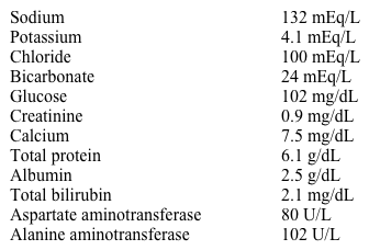 A 45-year-old woman with cirrhosis due to autoimmune hepatitis comes to her hepatologist for routine follow-up.  She has been feeling well and complains only of mild fatigue.  Her medical history is otherwise unremarkable.  Her medications include lactulose, spironolactone, propranolol, and furosemide.  Vital signs are within normal limits.  The remainder of her physical examination is consistent with compensated cirrhosis.  Laboratory results are as follows:   Which of the following is the most appropriate next step in managing this patient's low serum calcium? A) Infuse calcium gluconate B) Measure parathyroid hormone level C) Measure vitamin D level D) No intervention required E) Start oral calcium citrate