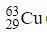 During beta decay, a radioactive atomic nucleus emits either an electron (β<sup>−</sup> decay) or a positron (β<sup>+</sup> decay) . If a cobalt-59 atom is formed from the β<sup>−</sup> decay of a radionuclide, what must the original nucleus have been? A) B) C) D)