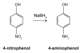 <strong>Passage The drug paracetamol, also known as acetaminophen, is used to relieve pain and fever, and is a metabolite of the antipyretic drug phenacetin (Figure 1).&nbsp; These two drugs have similar medicinal properties, but phenacetin has been shown to be carcinogenic and cause kidney damage.&nbsp; Acetaminophen is a safer alternative to phenacetin when taken in therapeutic doses.   <strong>Figure 1</strong>&nbsp; Structure of phenacetinA student synthesizes acetaminophen in a laboratory from phenol according to the reactions shown.&nbsp; The synthesis begins with the nitration of phenol by sodium nitrate (NaNO<sub>3</sub>) to produce the mixture of the isomers 2-nitrophenol and 4-nitrophenol (Reaction 1).&nbsp; These isomers can be easily separated by steam distillation to isolate the desired product, 4-nitrophenol.&nbsp; Reduction of the nitro group with sodium borohydride (NaBH<sub>4</sub>) (Reaction 2) is followed by acetylation of the amine with acetic anhydride (Reaction 3) to afford the final product, acetaminophen.   <strong>Reaction 1</strong>   <strong>Reaction 2</strong>   <strong>Reaction 3</strong> Which of the following statements most accurately describes the component that remains in the reaction flask during the steam distillation?</strong> A)2-nitrophenol remains in the reaction flask because it has more intermolecular hydrogen bonding. B)4-nitrophenol remains in the reaction flask because it has more intermolecular hydrogen bonding. C)2-nitrophenol remains in the reaction flask because it has less intermolecular hydrogen bonding. D)4-nitrophenol remains in the reaction flask because it has less intermolecular hydrogen bonding. <div style=padding-top: 35px> 