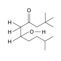 <strong>Passage Aldehydes are organic compounds encountered in everyday life and used as intermediates in metabolism. Common aldehydes include formaldehyde, which is used in the fixation of tissues, and cinnamaldehyde, which provides the flavor and smell of cinnamon (Figure 1). <strong>Figure 1</strong> Common aldehydesThe aldol condensation shown in Figure 2 is an important carbon-carbon bond-forming reaction that has many applications in the synthesis of bioactive molecules. It also takes place in some metabolic processes, such as the citric acid cycle and gluconeogenesis. The aldol condensation begins with the aldol reaction, which can be acid- or base-catalyzed and requires nucleophilic addition to a carbonyl to provide the aldol product, which can be a β-hydroxy ketone or aldehyde. The final step of the aldol condensation consists of an acid- or base-catalyzed dehydration of the aldol product to yield an α,β-unsaturated ketone or aldehyde. <strong>Figure 2</strong> General aldol reaction and condensationThe reverse of an aldol reaction or condensation is known as a retro-aldol, which is important in metabolism, most notably in glycolysis. This reaction breaks a carbon-carbon bond to form aldehydes and/or ketones. In glycolysis, fructose 1,6-bisphosphate is broken down into an aldehyde and a ketone, glyceraldehyde 3-phosphate (GAP) and dihydroxyacetone phosphate (DHAP), respectively (Figure 3). <strong>Figure 3</strong> Retro-aldol in glycolysis Consider the reaction below. Which of the following would be the kinetic product if compound 1 undergoes an aldol condensation as described in Figure 2?</strong> A) B) C) D)