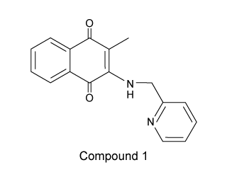 <strong>A solution of Compound 1, shown below, absorbs light maximally at 448 nm in the absence of copper(II) ions but shifts to a 623 nm absorption maximum upon the addition of Cu<sup>2+</sup>. Which of the following best describes this process? </strong> A)Changes in electronic structure cause the solution to change from yellow to blue. B)Changes in vibrational modes cause the solution to change from green to yellow. C)Changes in the mass-to-charge ratio (m/z) cause the solution to change from violet to orange. D)Changes in nuclear spin cause the solution to change from colorless to violet.