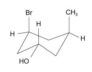 Compound <strong>1</strong> is shown below. All of the following are equivalent to Compound <strong>1</strong> EXCEPT: A) B) C) D)