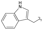 Passage Malaria is caused by the parasite Plasmodium falciparum and is transmitted through a female mosquito bite. Although there are antimalarial treatments available, P. falciparum has become resistant to many of these drugs. P. falciparum cells contain a respiratory organelle called the apicoplast that is necessary for the parasite's survival but is not found in humans. Therefore, a new drug that targets this organelle could be useful in the treatment of malaria.A portion of the apicoplast protein ferredoxin (PfFd) is shown in Figure 1, with certain amino acid residues labeled. In the apicoplast, ferredoxin NADP<sup>+</sup> reductase (PfFNR) interacts electrostatically with PfFd and catalyzes an electron transfer reaction. A compound that selectively inhibits this interaction could be a beneficial antimalarial agent. <strong>Figure 1</strong> Structure of a portion of PfFdChalcone (Compound <strong>3</strong>) is a compound that interacts with PfFd and exhibits antimalarial properties. A series of chalcone derivatives (Compounds <strong>4-8</strong>) were synthesized via the aldol condensation shown in Scheme <strong>1</strong>, where nucleophilic addition of Compound <strong>1</strong> to Compound <strong>2</strong> is followed by elimination to yield α,β-unsaturated carbonyl molecules, Compounds <strong>3-8</strong>. <strong>Scheme 1</strong>An inhibition assay was performed to compare chalcone (Compound <strong>3</strong>) and its derivatives by determining the extent to which these compounds inhibited electron transfer between PfFNR and PfFd (Table 1) .<strong>Table 1</strong> Inhibition of electron transfer assay results Adapted from H. Suwito et al. Design and synthesis of chalcone derivatives as inhibitors of the ferredoxin - ferredoxin-NADP+ reductase interaction of Plasmodium falciparum: pursuing new antimalarial agents. Molecules. ©2014 MDPI. -Which amino acid residue on PfFNR most likely interacts with the residues of PfFd shown in Figure 1? A) B) C) D)