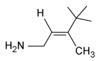 Which of the following compounds is most likely to be formed from an elimination reaction that produces a Z alkene? A) B) C) D)