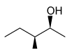 What is the product when (2R,3R) -2-bromo-3-methylpentane is reacted with NaOH? A) B) C) D)